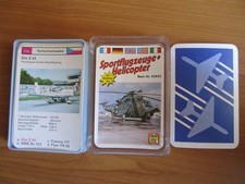 altes Quartett "Sportflugzeuge