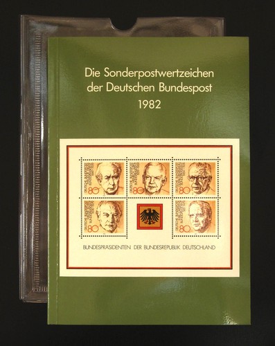 Jahrbuch bund 1982 postfrisch - bund,