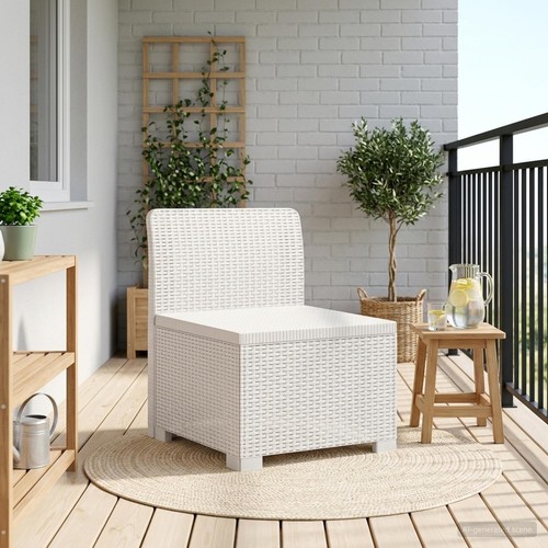 Sitzer gartensofa rattan - 1-sitzer,