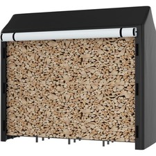 XXXL Kaminholzregal Außen