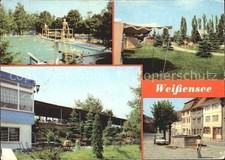 Weissensee Thueringen Schwimmbad Camping Markt