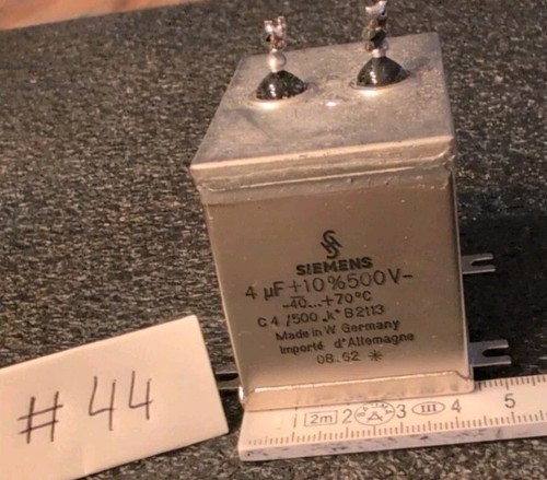 Siemens kondensator 500 4 - siemens,