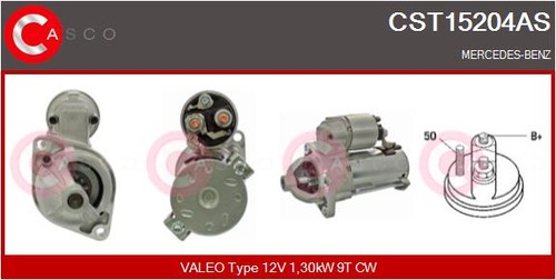 Casco starter kw - starter, passend