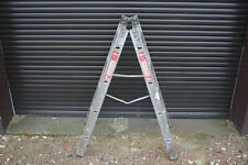 Euroline Alu-Leiter 4-Stufen Maler Klappleiter 