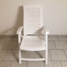 JARDIN Klappsessel Aruba, weiß Vollkunststoff «Aruba» 4 Stück
