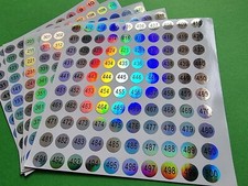 Zahlen 5x Bögen 1-500