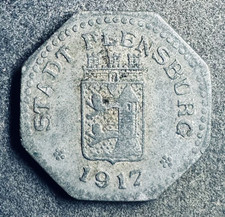10 Pfennig 1917 Flensburg