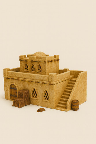 Tabletop gelände gebäude - tabletop,