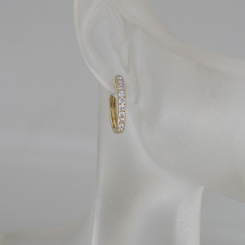 Creolen 750 18k gelbgold - , 750/18k