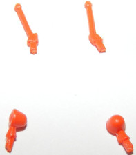 HO DDR 1:87 Berlinplast SES ? Tatra Scheinwerfer Peilstangen orange Teile