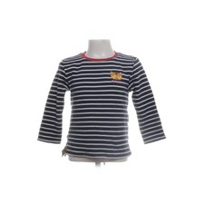 Sigikid, Sweatshirt, Größe: 110, Blau/Weiß, Baumwolle, Streifen, Mädchen #M4S