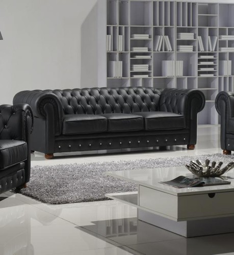 3er sofa chesterfield - 3er, 3-sitzer