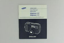 Bedienungsanleitung Samsung Digimax 410 340 (13011639)