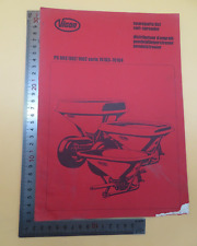 Vicon Ersatzteilliste