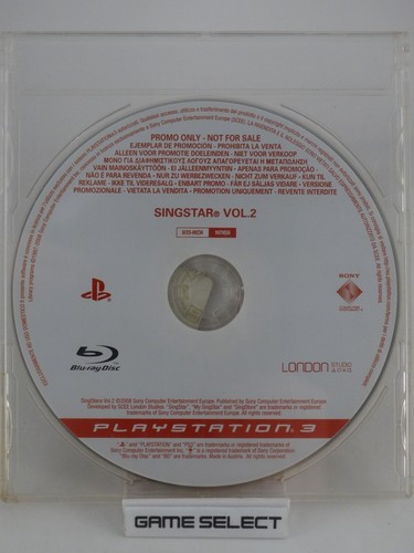 Singstar vol sony ps3 - singstar,