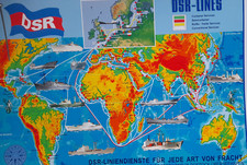 DSR Linien-/Werbeplakat der