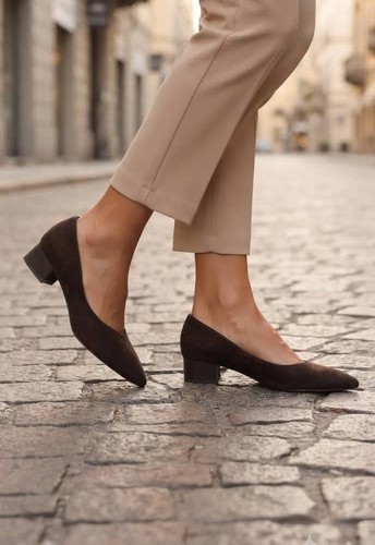 Pumps mit niedrigem absatz - mit,