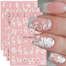 Damen nagelsticker frühling - damen,