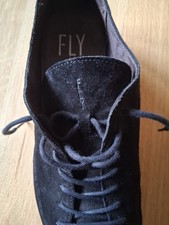 Fly London Schuh Herren, Größe 44  Sneaker Schwarz Leder Portugal