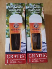 2 Paulaner Weizenbiergläser