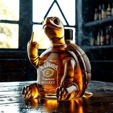 Schildkröte Whisky Flasche Tier Glas Whisky Flasche Dekanter Männer Geschenke DE