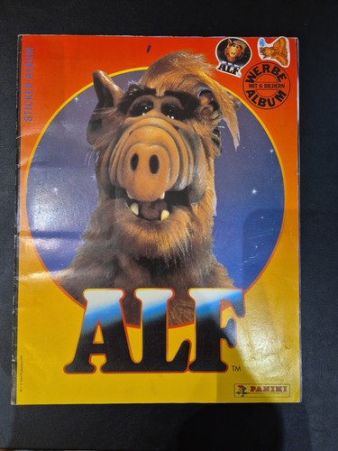 Alf stickeralbum panini - stickeralbum,