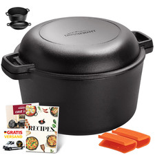 Overmont Gusseisen Topf