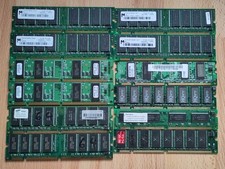 12x SDR-SDRAM Konvolut 64MB