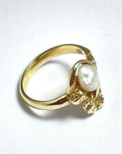 Goldring mit Perle Gold 585/