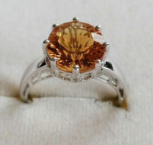 Goldring weißgold ring 375 - weißgold, 9k