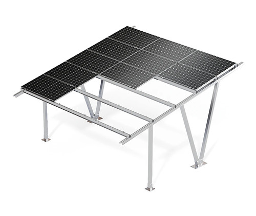 Solar aluminium carport - solar,