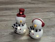 Schneemann Figuren Set mit