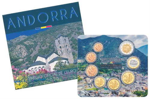 Andorra kursmünzensatz 2025 - andorra,