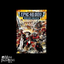Warhammer Epic 40k Rulebook Regelbuch Deutsch OOP Rare Games Workshop 40000
