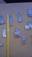 Zinnfiguren Kutsche Gespann