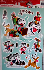 Disney Mickey Maus-große Fensterbilder-Fenstersticker-Micky, Minnie, Pluto,Goofy