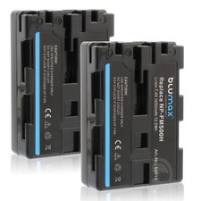 Blumax Akku passend für Sony NP-FM500H DSLR-Alpha 500 900 SLT-A58 77 99 1650 mAh
