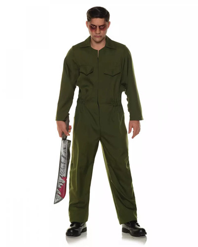 Olivegrüner slasher overall - olivegrüner,