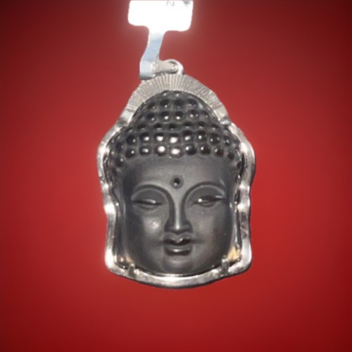 Buddha kopf rauchquarz - kopf,