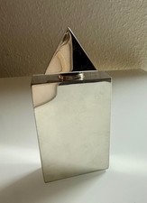 VINTAGE TROIKA PARFÜMFLASCHE AUS ZINN IM ART-DECO-STIL - handgefertigt