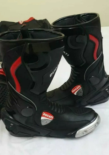 Ducati leder rennstiefel für - leder-rennstiefel,