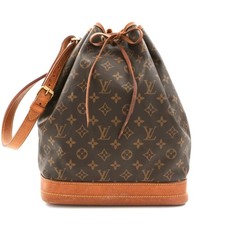 LOUIS VUITTON LV Monogram Noe M42224 Schultertasche Braun AR0926 Auth #54720A