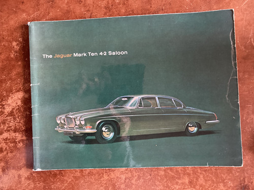 Jaguar mark ten saloon - mark, 4.2