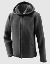 Mufflon Joe  Kapuzen-Wolljacke für Herren aus Merinowolle  fels
