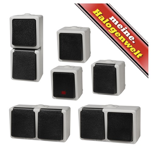 Feuchtraum steckdose - 3x, feuchtraum-steckdose