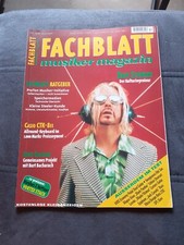 FACHBLATT MUSIKMAGAZIN 12 - 1998 Dave Stewart Marilyn Manson Elvis Costello