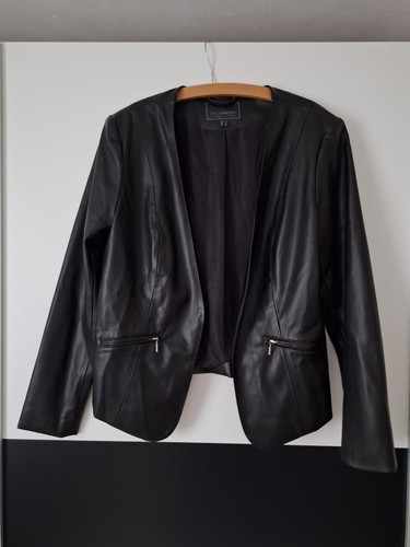Lederimitat blazer 44 - lederimitat,