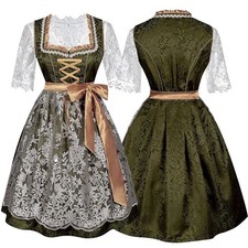 Dirndl mit Bluse Schürze Set