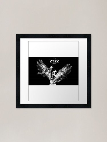 Zyzz art gerahmter - zyzz,