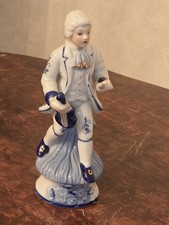 Porzellanfigur Mann mit Geige